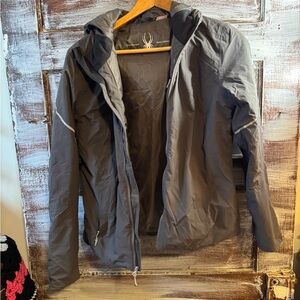 Spyder Men's Dark Gray Performance Jacket